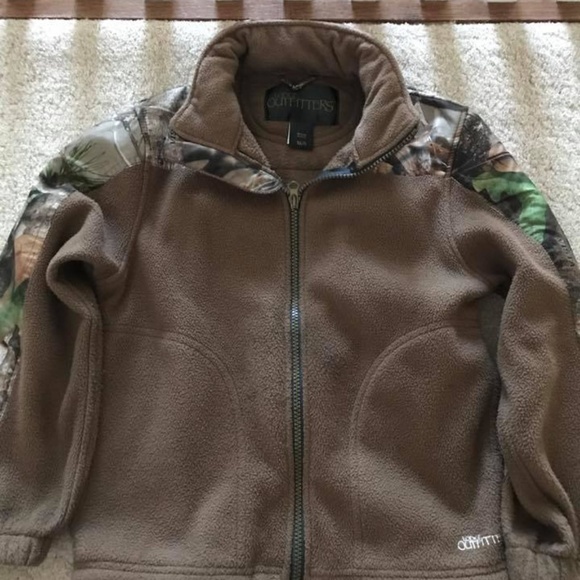 small 6/7 fleece jacket EUC